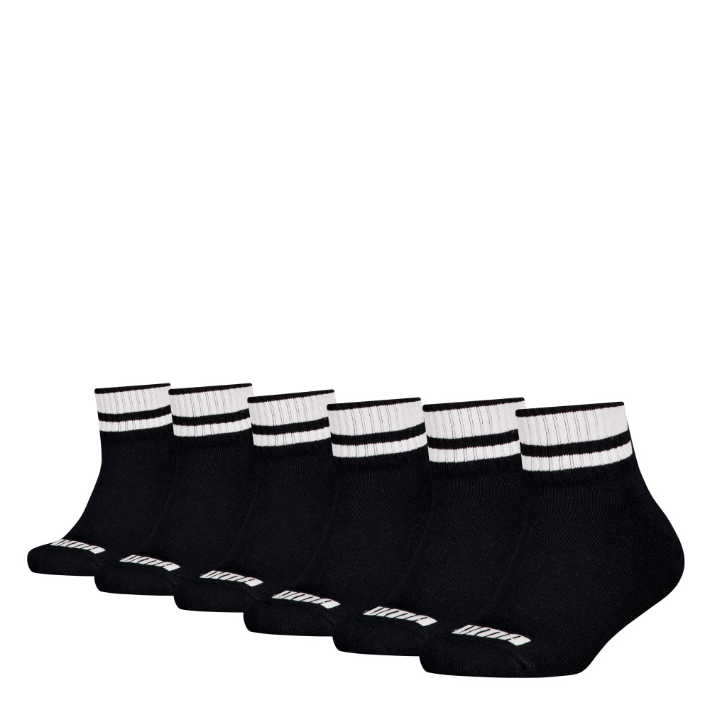PUMA Kurzsocken »PUMA KIDS CLYDE CUSHIONED QUARTER 6P ECOM«, (6 Paar)