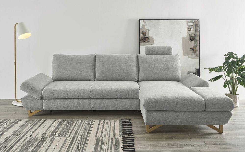 andas Ecksofa »HALSTA«, auch mit Bettfunktion (Liegefläche 245 x 138 cm)