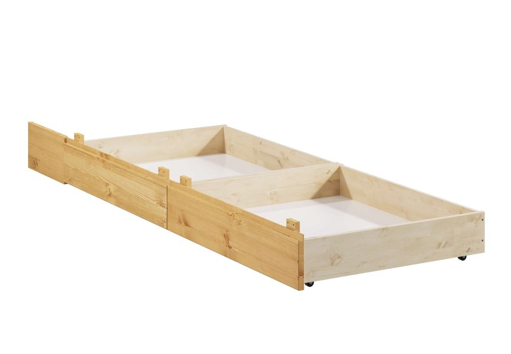 Home affaire Bettschubkasten »Luven«, (2 St.), Schubladen passend für 1 Bettseite für Bett 