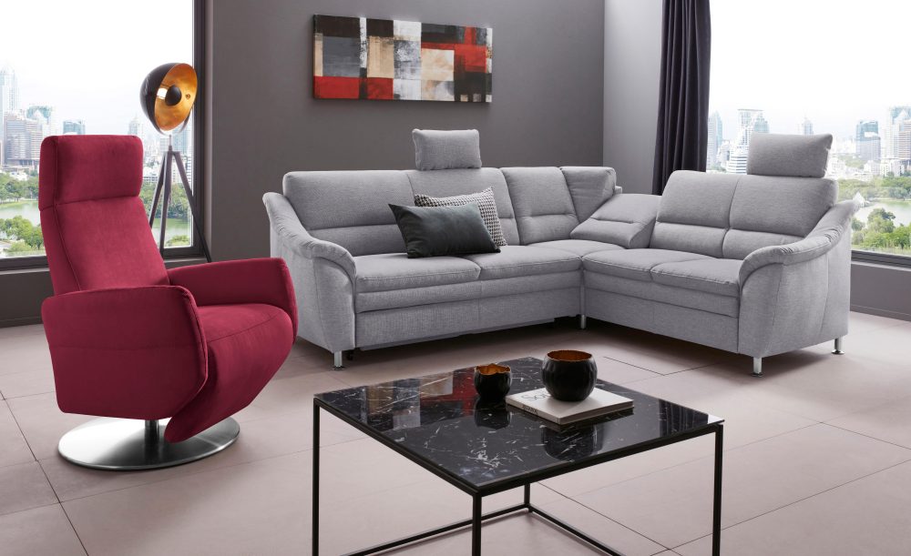 Places of Style TV-Sessel »Conville«, manuelle Relaxfunktion