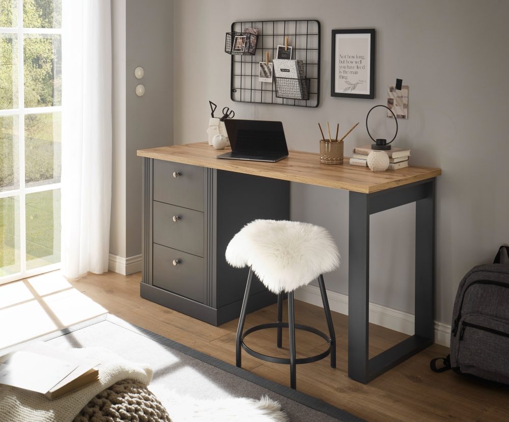 Home affaire Schreibtisch »WESTMINSTER«, im romantischen Landhausstil, Breite 138 cm