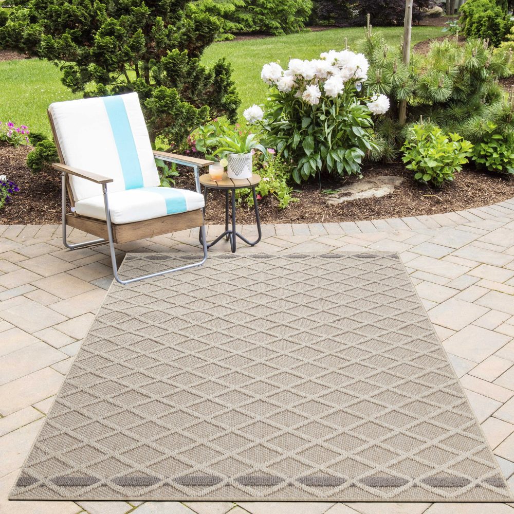 Ayyildiz Teppiche Outdoorteppich »PATARA 4953«, rechteckig, Pflegeleicht / Strapazierfähig / In- und Outdoor geeignet