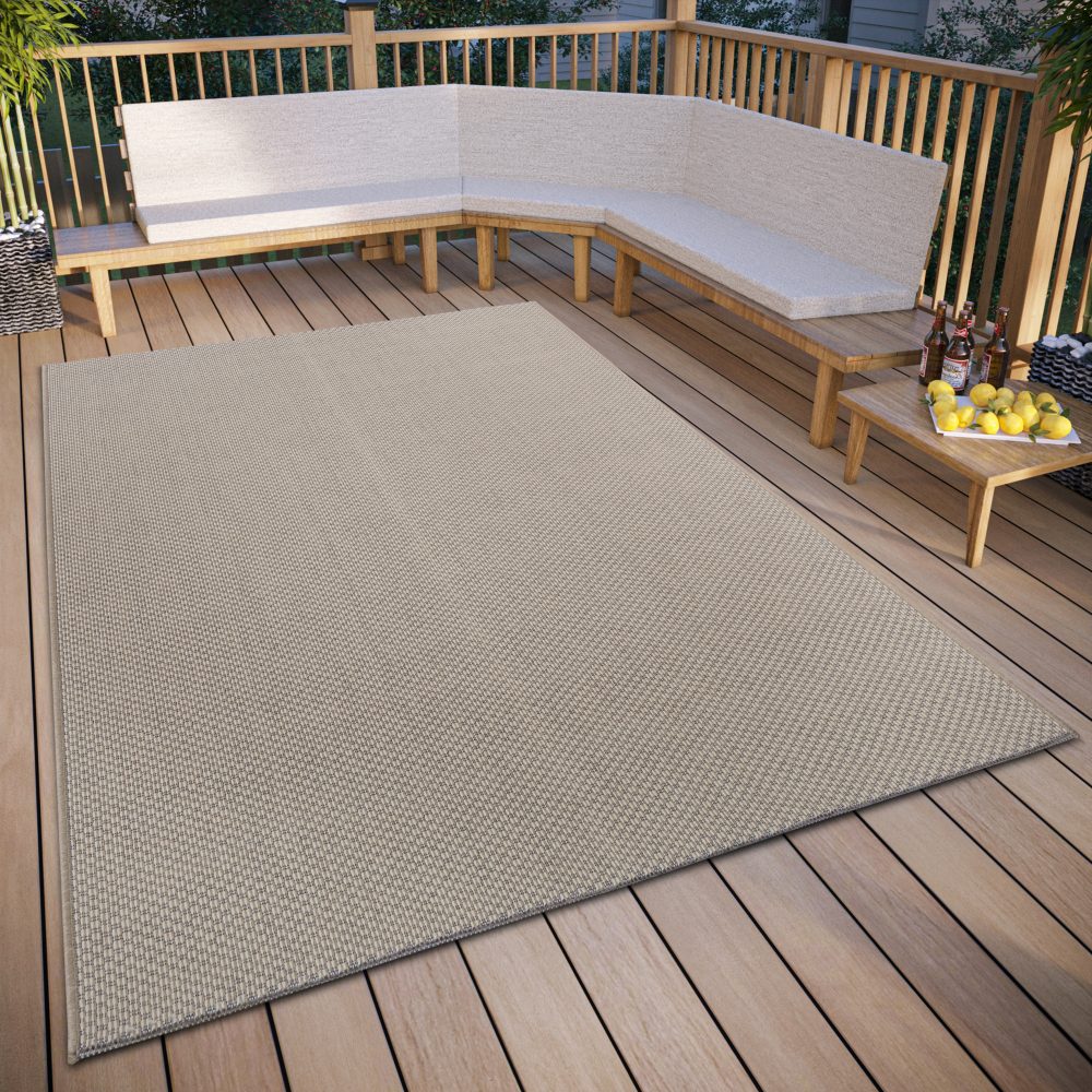 HANSE Home Teppich »Pure«, rechteckig, strapazierfähig, pflegeleicht, robust, In- und Outdoor, wetterfest
