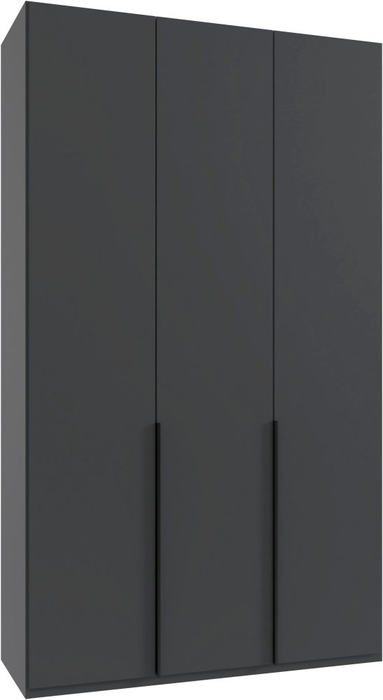 Wimex Kleiderschrank »Mugano,in 8 Breiten,3 Höhen,2 Tiefen, viele Farben, Made in Germany«, (in Basic oder Premium Ausstattung mit 2 weiteren Einlegeböden), mit langen oder kurzen Griffen aus Metall, mit oder ohne Spiegel