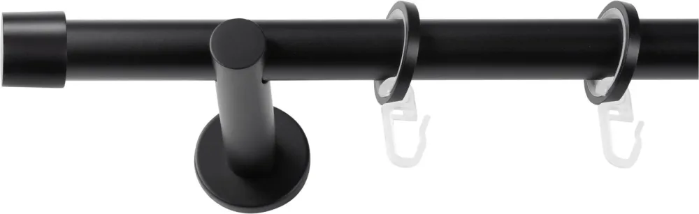 SN DECO GROUP Gardinenstange Ø 19 mm 1 läufig-läufig Fixmass;kürzbar