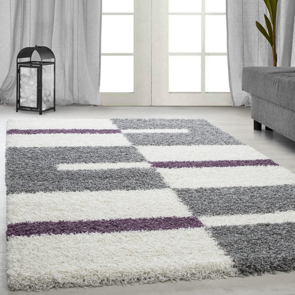 Ayyildiz Teppiche Hochflor-Teppich »Gala Shaggy 2505«, rechteckig, Wohnzimmer