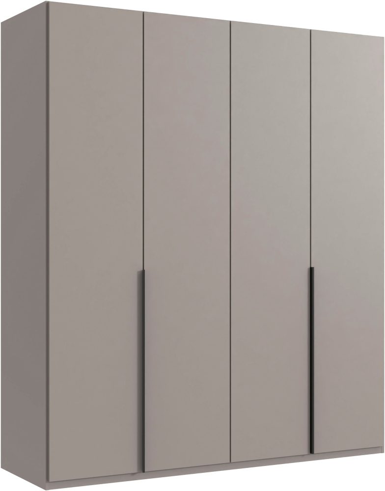 Wimex Kleiderschrank »Mugano,in 8 Breiten,3 Höhen,2 Tiefen, viele Farben, Made in Germany«, (in Basic oder Premium Ausstattung mit 2 weiteren Einlegeböden), mit langen oder kurzen Griffen aus Metall, mit oder ohne Spiegel