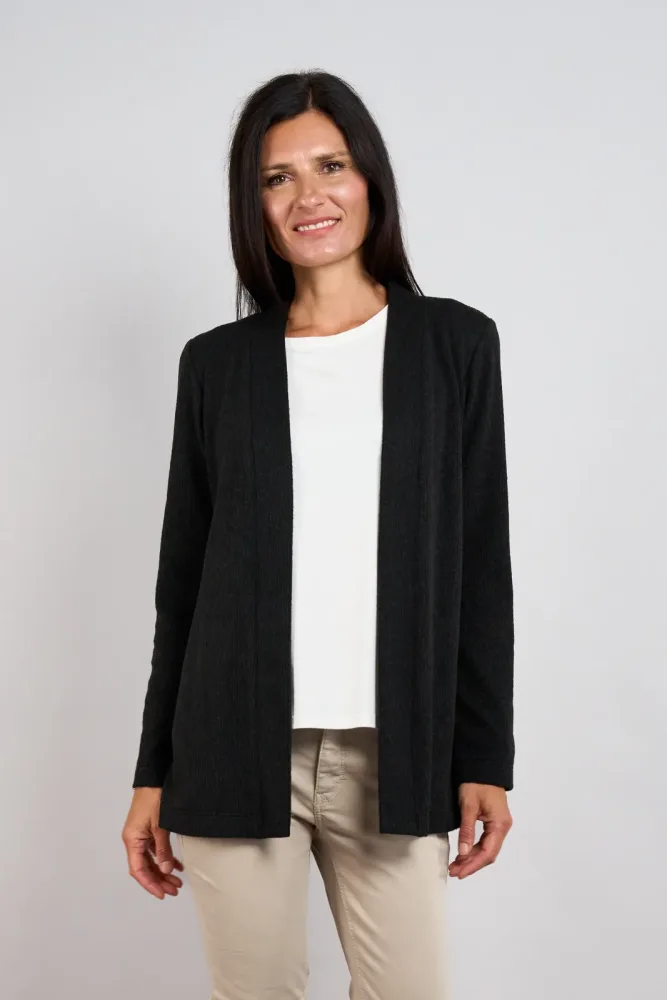 Seidel Moden Longstrickjacke ohne Verschluss / MADE IN GERMANY