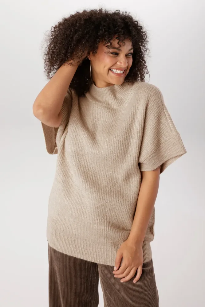 Aniston PLUS Pullunder im Rippstrickmuster - NEUE KOLLEKTION