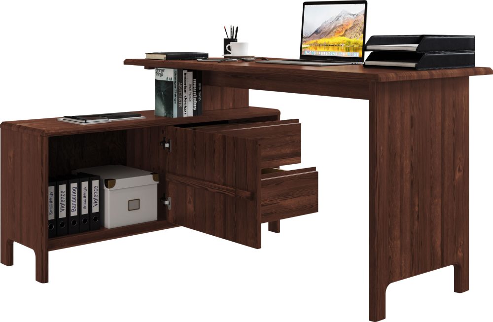 Home affaire Schreibtisch »Liva«, Breite 140-220 cm