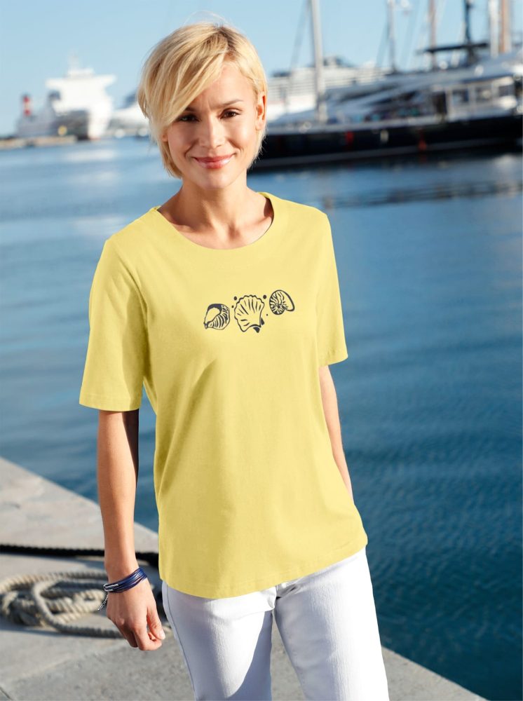 Casual Looks Kurzarmshirt »Shirt«, (1 tlg.)