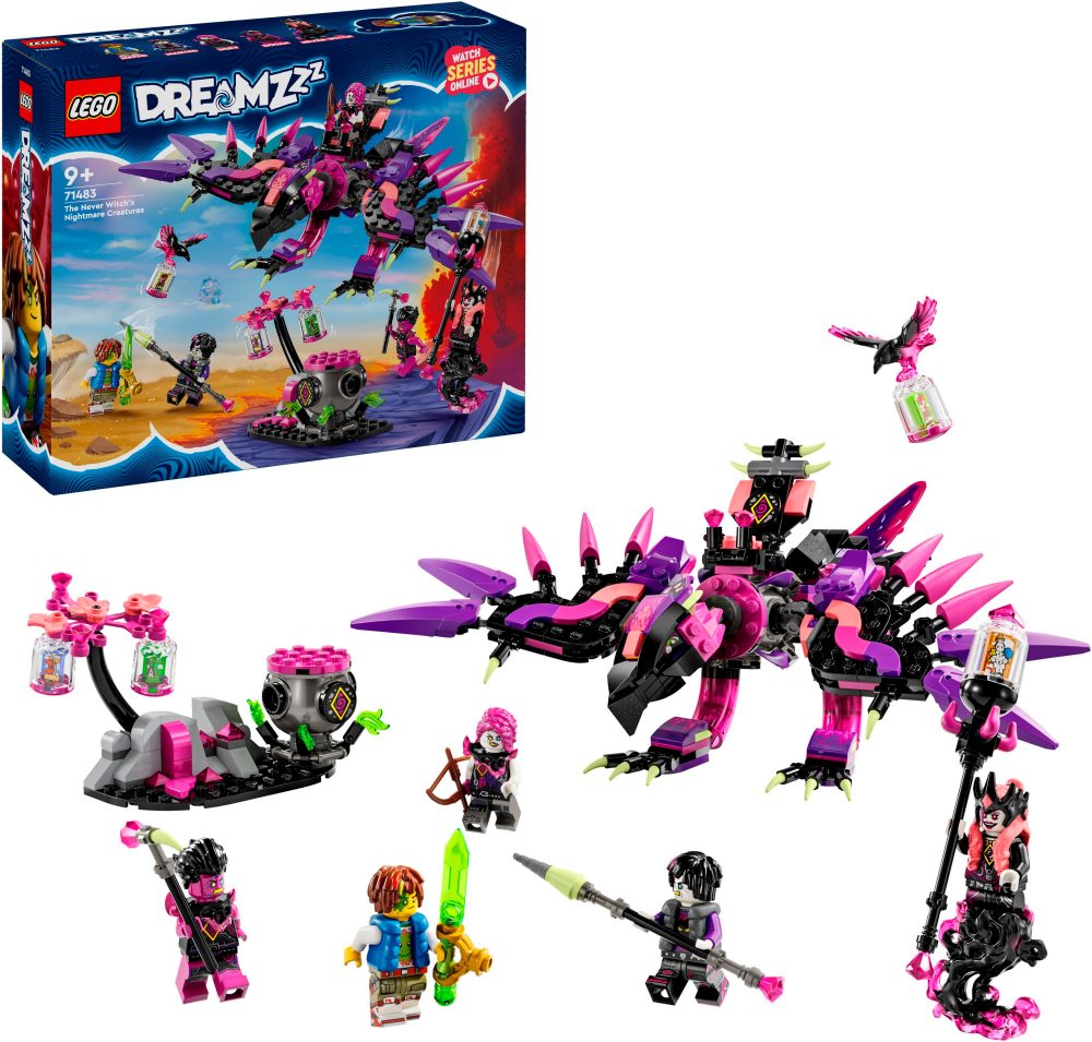 Lego Dreamzzz Lego® DREAMZzz? 71483 Die Albtraumkreaturen der Nimmerhexe