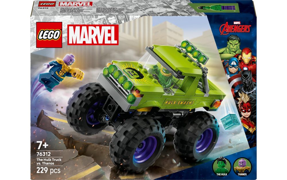 LEGO® - 76312 Hulk-Truck vs. Thanos, Multicolor