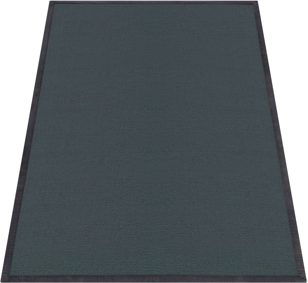 Paco Home Teppich »Tatami 475«, rechteckig, Kurzflor, Uni-Farben, mit Memory Foam, waschbar