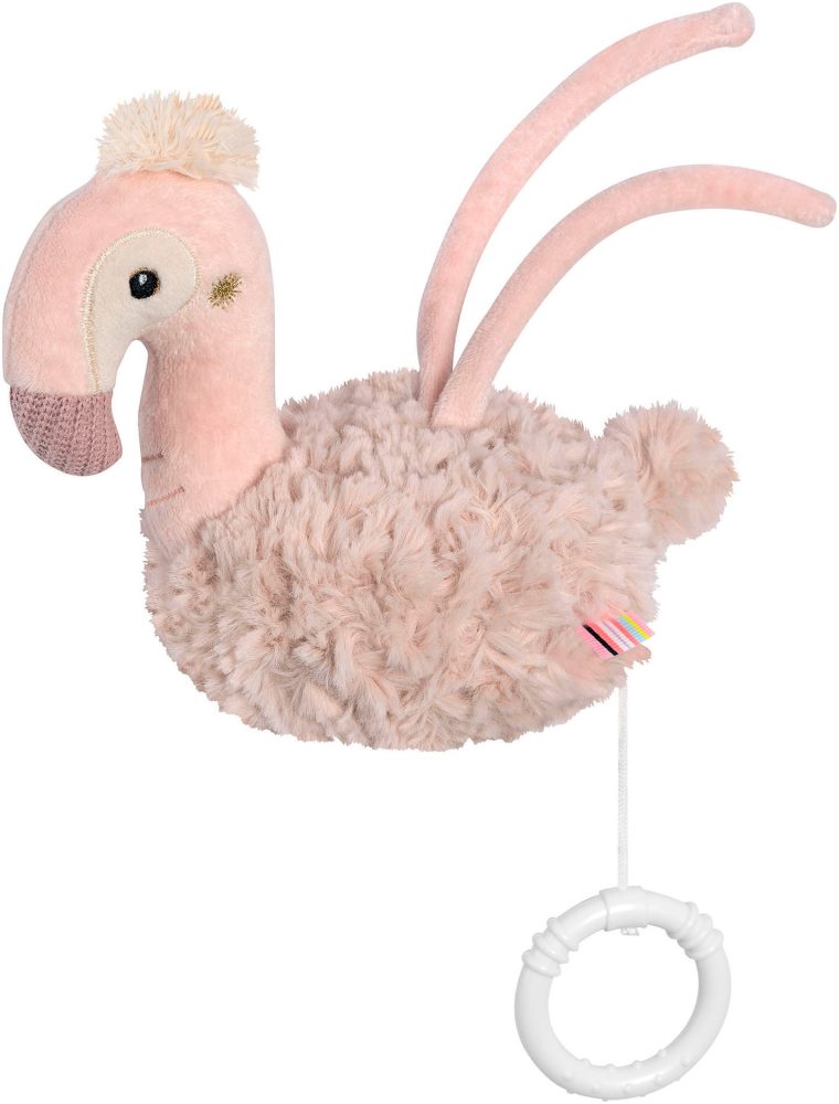 Fehn Spieluhr »Lazy, Crazy & Pink, Flamingo«