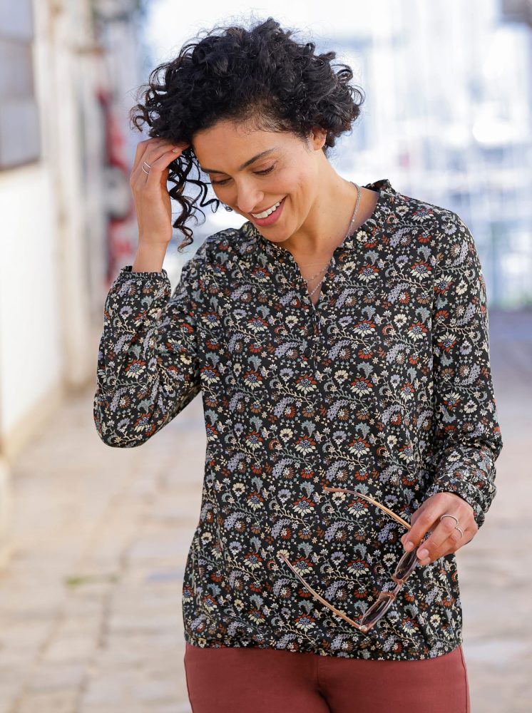 Inspirationen Langarmshirt »Druck-Shirt« 1 Stk. tlg.