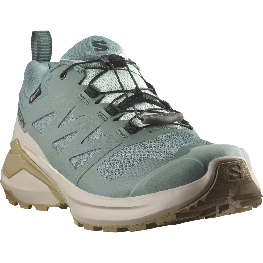 Salomon X-Adventure Gore-Tex® Damen Trekkingschuh Grün, Damen, Größe: 5