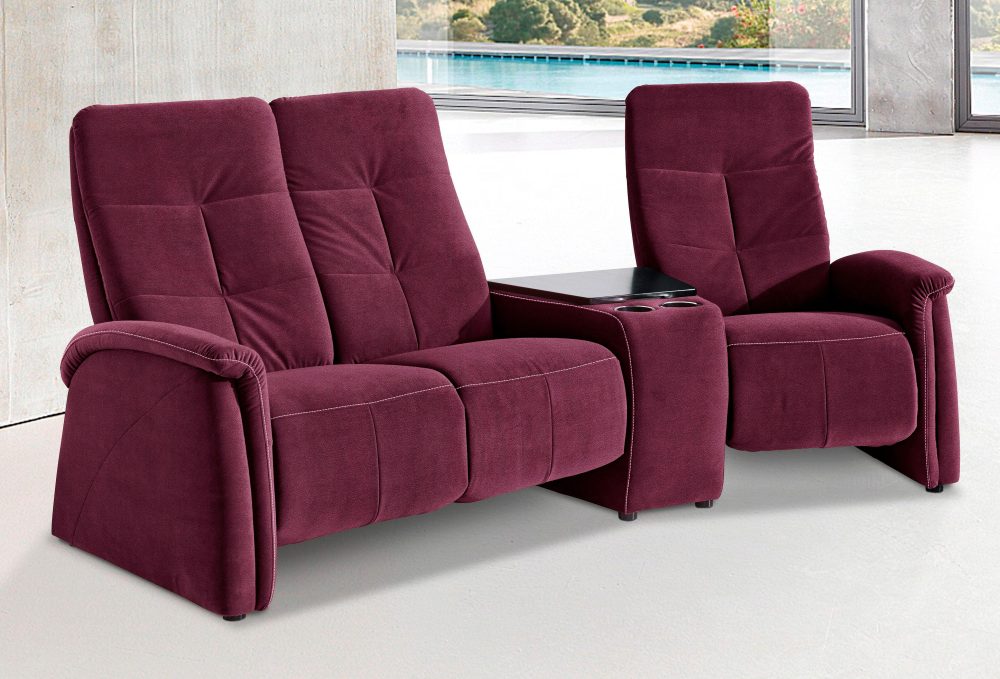 exxpo - sofa fashion 3-Sitzer, mit Relaxfunktion