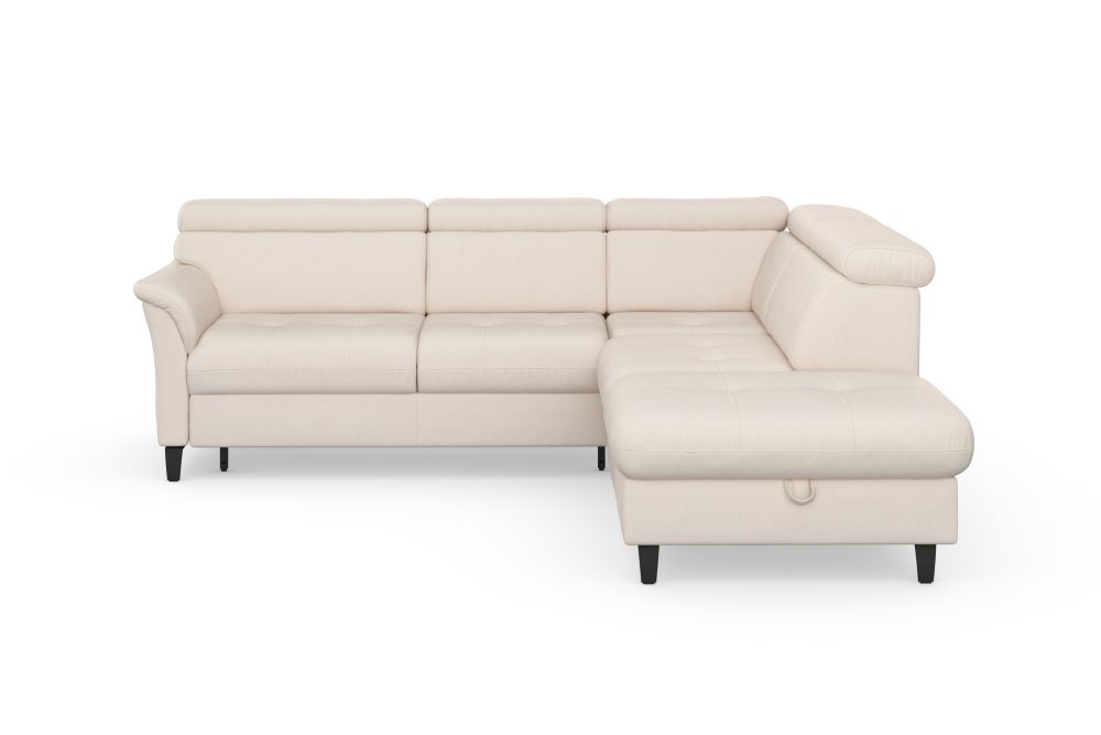 sit&more Ecksofa, inklusive Kopfteilverstellung, wahlweise mit Bettfunktion und Bettkasten