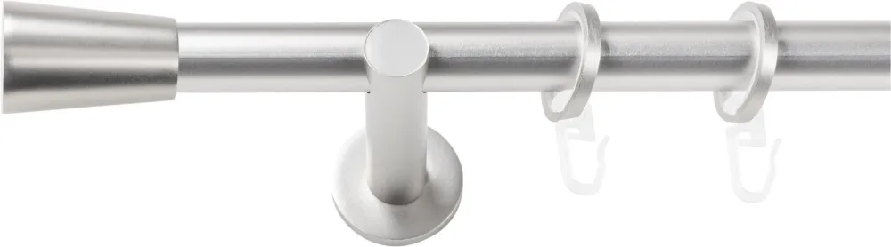 SN DECO GROUP Gardinenstange Ø 19 mm 1 läufig-läufig Fixmass;kürzbar