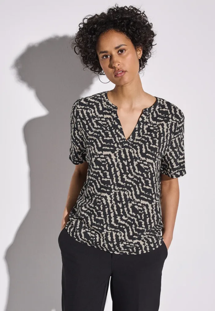 Bedruckte Bluse