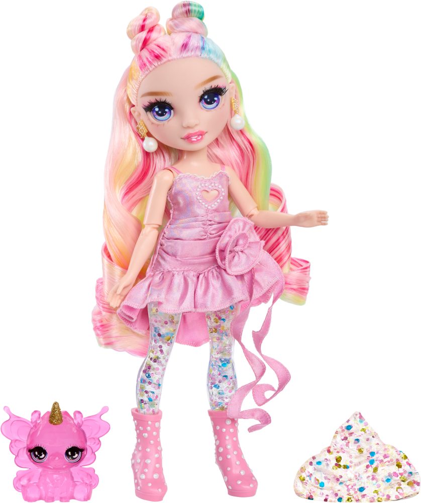 RAINBOW HIGH Anziehpuppe »Rainbow Shimmers with Slime Fashion Doll, Bella (pink)«