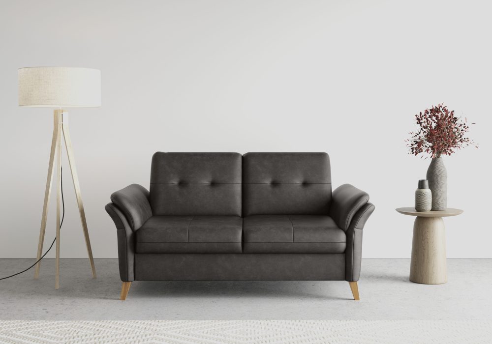 sit&more 2-Sitzer »Göteborg«, inklusive Sitztiefenverstellung und Federkern
