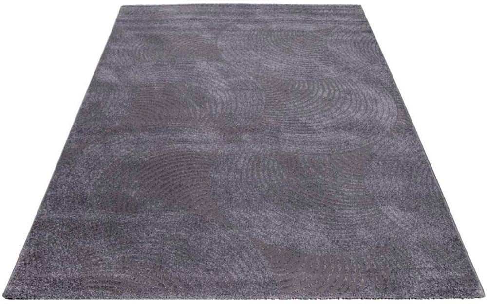 Carpet City Teppich, rechteckig, Kurzflor Wohnzimmer, 3D-Optik, für Schlafzimmer, Flur