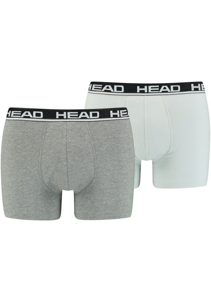 Head Boxershorts »HEAD BASIC BOXER 2P« 2er Pack, mit elastischem Logobund