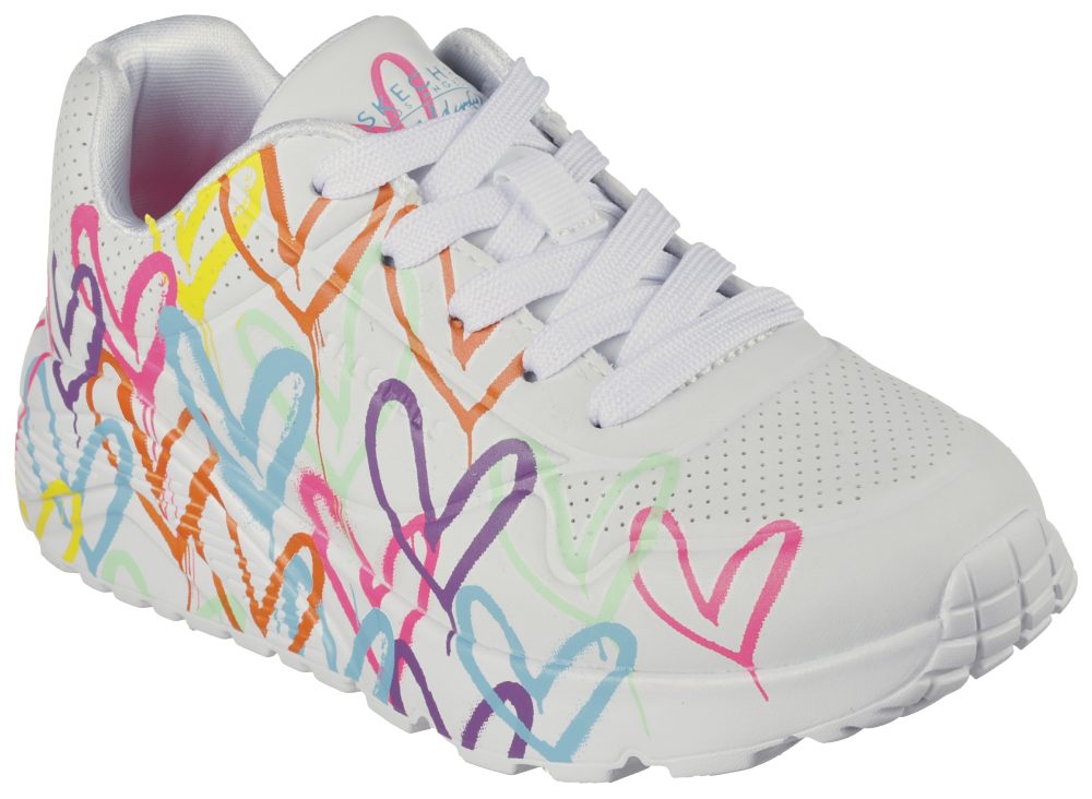 Skechers X JGOLDCROWN UNO LITE SPREAD THE LOVE Sneaker Mädchen