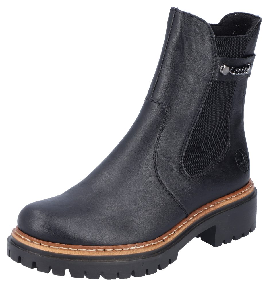 Rieker Chelseaboots, mit feiner Zierkette
