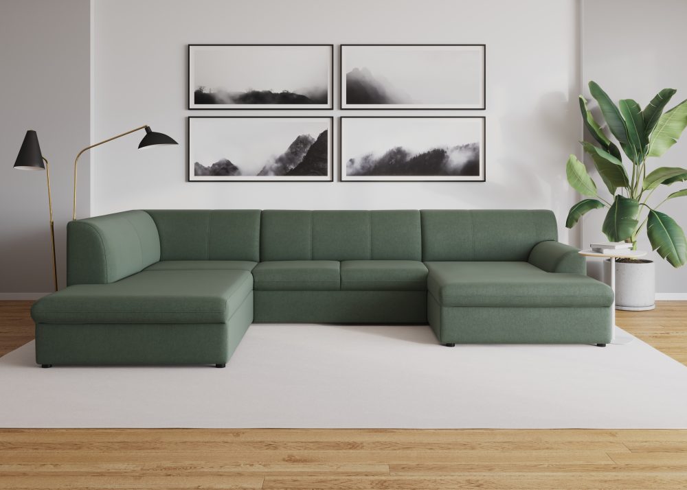 DOMO collection Wohnlandschaft »Topper«, wahlweise mit Bettfunktion
