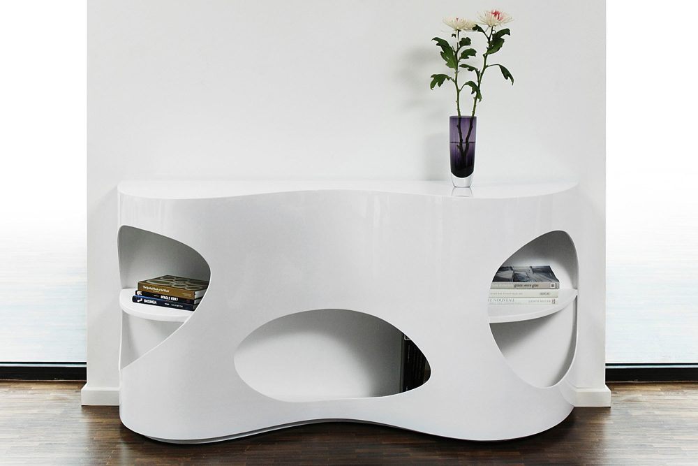 Sideboard 150x40x75cm weiss