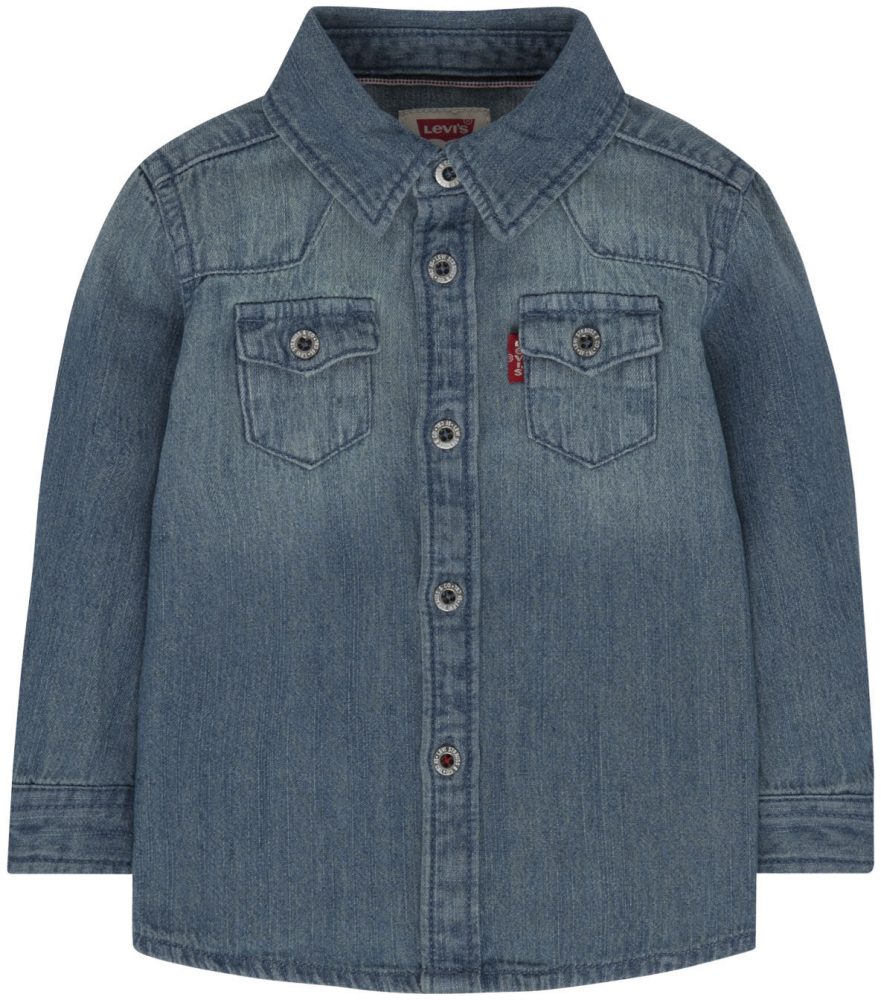 Levi's® Jeanshemd dunkelblau