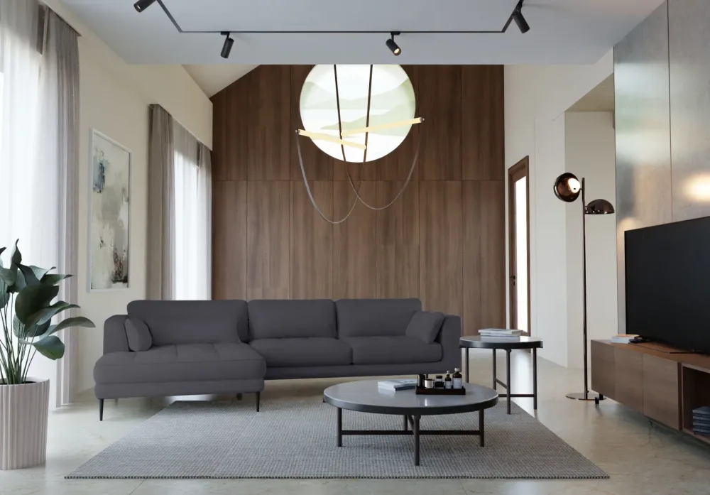 TRENDMANUFAKTUR Ecksofa 