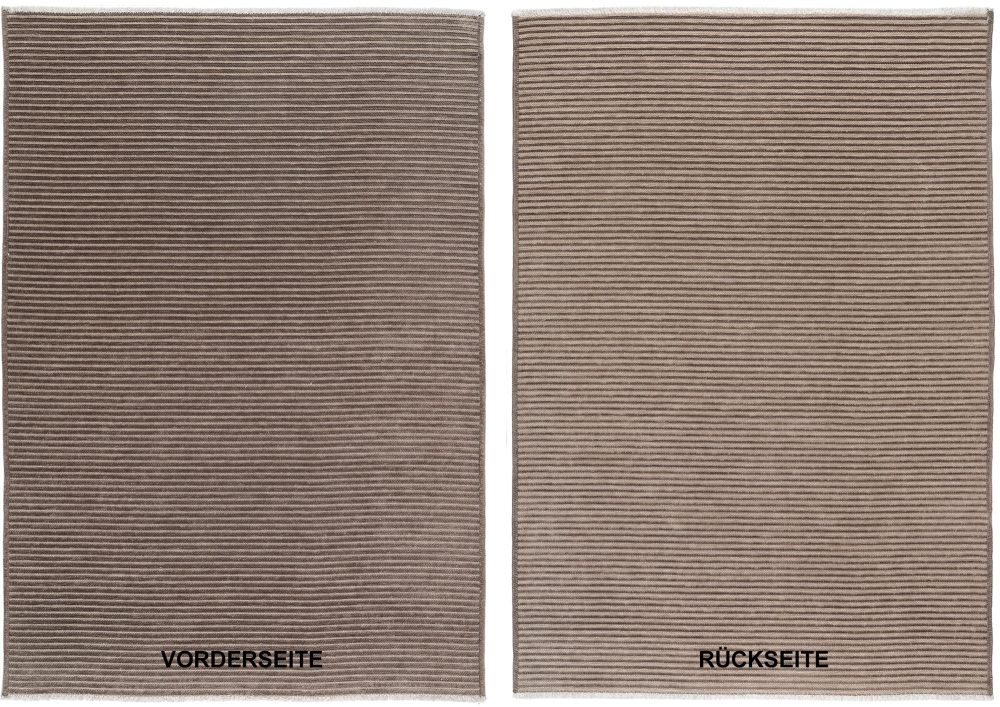 OCI DIE TEPPICHMARKE Teppich »JOKER OF STRIPES«, rechteckig, Wendeteppich, weiche flache Oberfläche