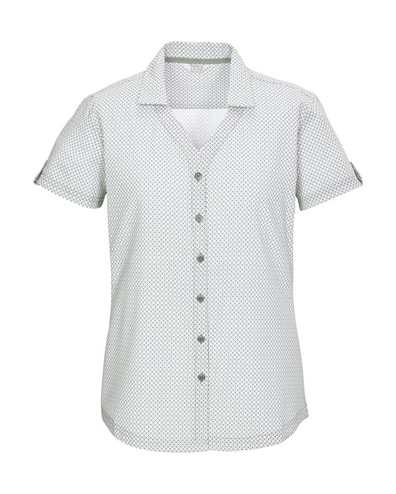Killtec Funktionshemd »KOS 46 WMN WVN SHRT« Schnelltrocknende Funktionsbluse mit Stretch und All Over-Print
