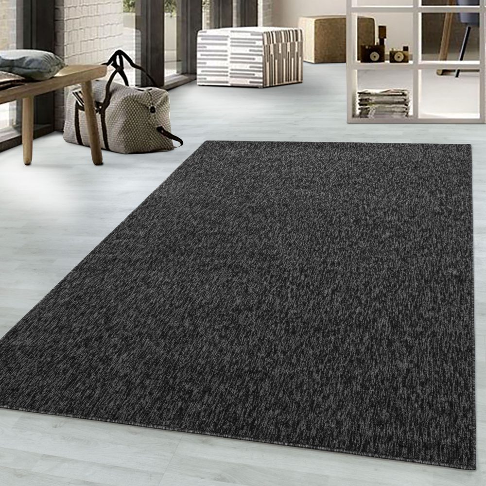 Ayyildiz Teppiche Teppich, rechteckig, 6 mm Höhe, Pflegeleicht, moderner melierter Kurzflor, ringsum gekettelt, Wohnzimmer