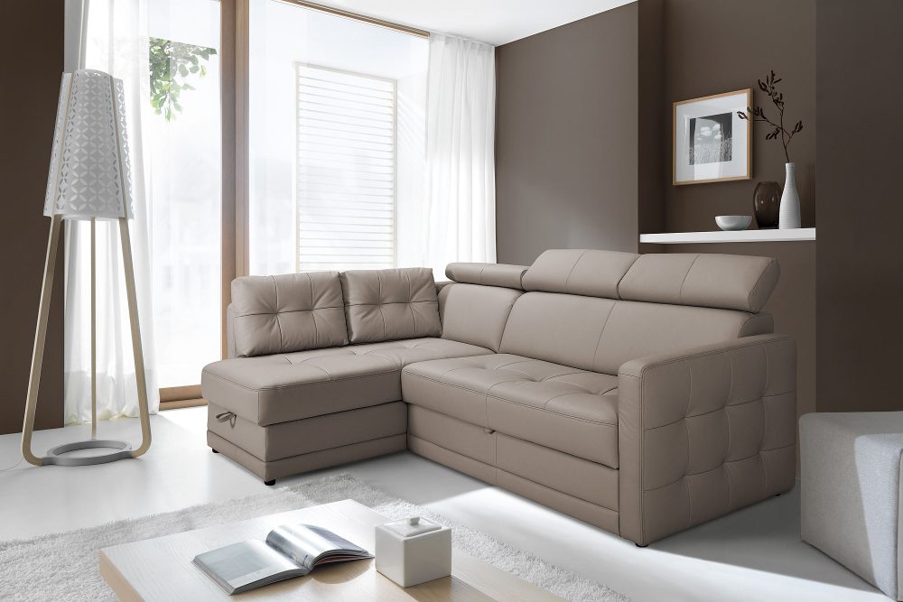 exxpo - sofa fashion Ecksofa, wahlweise mit Bettfunktion und Bettkasten