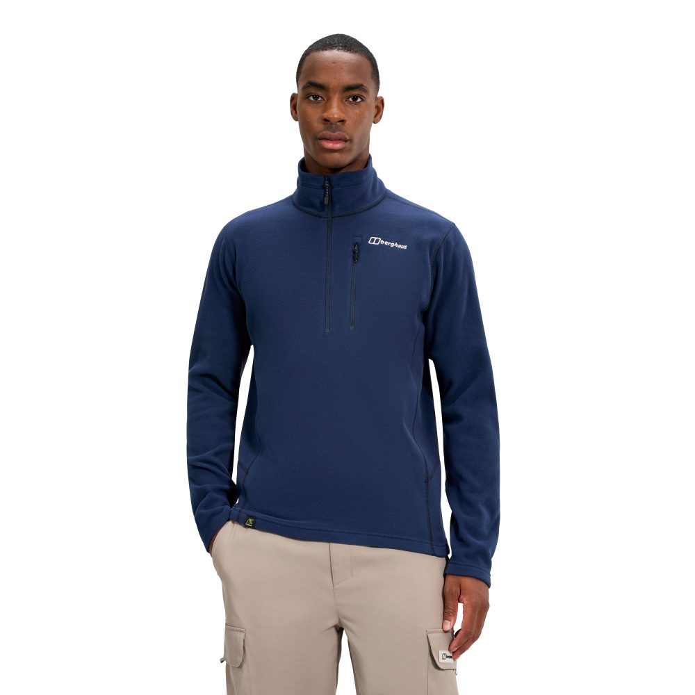 Berghaus Strickfleece-Pullover aus Polyester, mit Half-Zip, aus Polartec Classic Microfleece