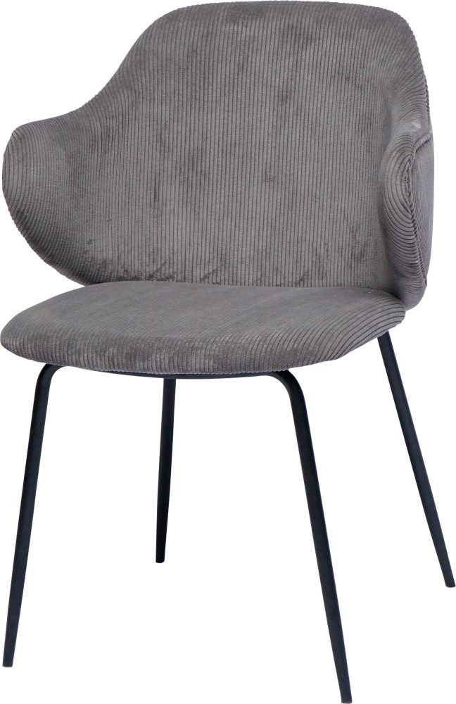 SalesFever Armlehnstuhl, Bezug in Cord-Optik