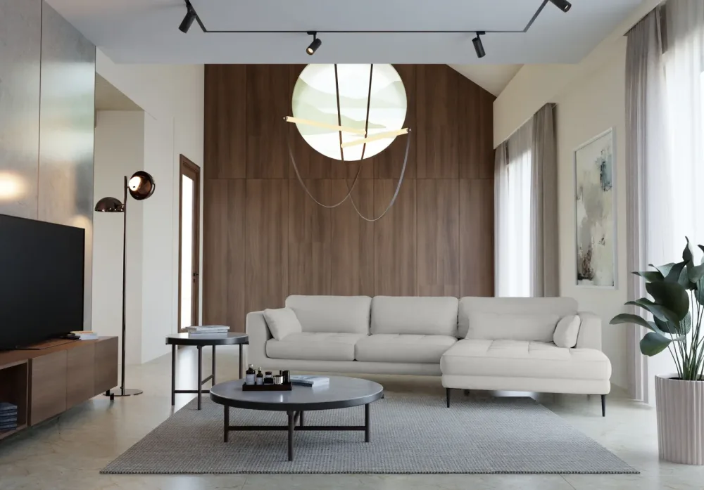 TRENDMANUFAKTUR Ecksofa 