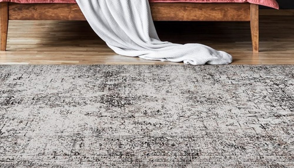 Arte Espina Teppich »Iglesia 500«, rechteckig, Jacquard-Teppich,dezente Farbwahl, robuste Material, Rücken aus Canvas