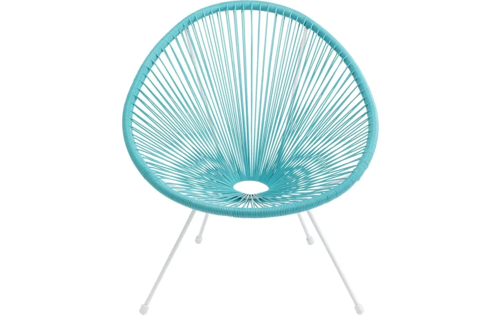 KARE Design - Sessel Acapulco Türkis, One Size, Türkisblau
