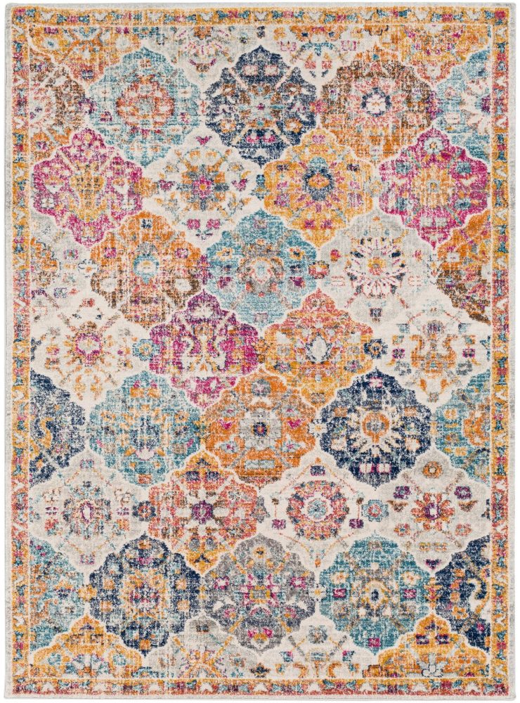 Surya Teppich »Traditional«, rechteckig, Shabby Chic Effekt; Höhe: 7 mm