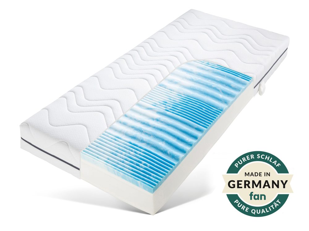 f.a.n. Schlafkomfort Taschenfederkernmatratze »Tulani«, 24 cm cm hoch, 530 Federn, (1 St.), Matratze in verschiedenen Grössen erhältlich, atmungsaktive Matratze