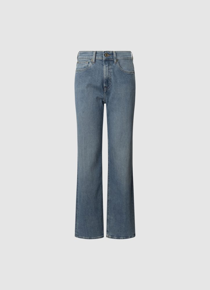 Pepe Jeans Straight-Jeans »STRAIGHT JEANS HW ROBYN« mit hohem Bund