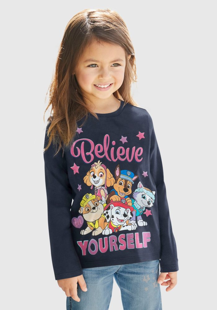 PAW PATROL Langarmshirt »BELIEVE YOURSELF«