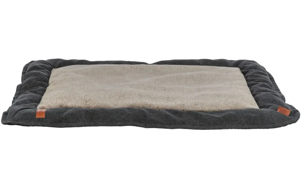 Trixie Be Nordic Liegematte Föhr, schwarz/sand - Grösse L: L 100 x B 70 cm