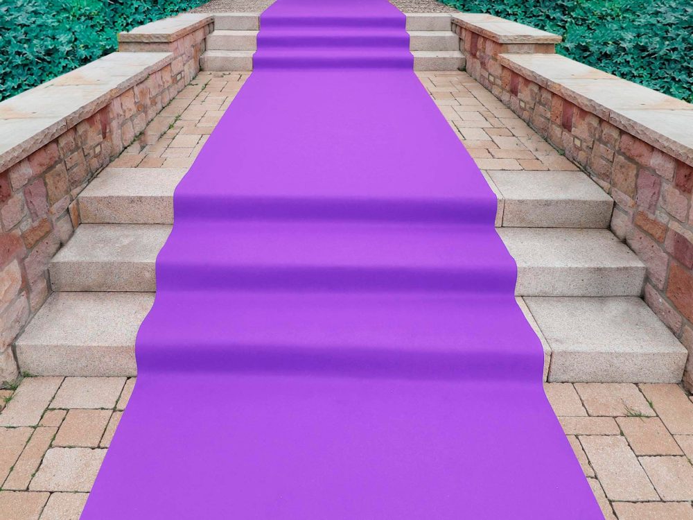 Primaflor-Ideen in Textil Läufer »Eventteppich PODIUM«, rechteckig, Breite 200 cm, Nadelfilz, Uni-Farben, ideal für Veranstaltungen